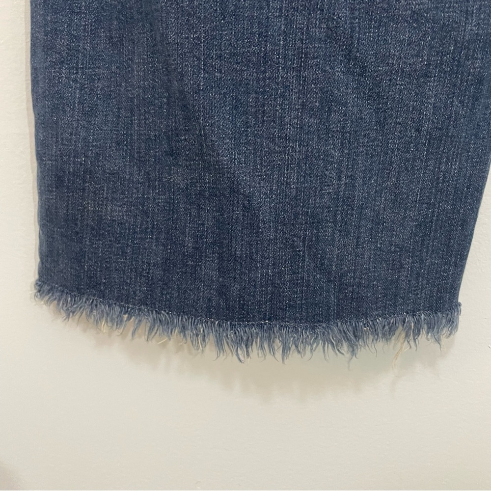 Eileen Fisher Stretch Organic Cotton Wide Leg Cropped Jeans Size 14-16.  These - Picture 10 of 12